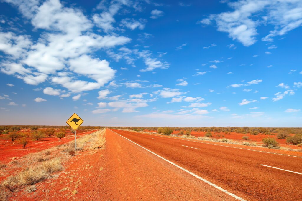 Northern Territory, Australia - Driving in the outback of Australia's Northern Territory. Darwin Visitor Guide