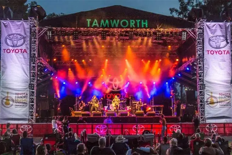 Tamworth country music festival.