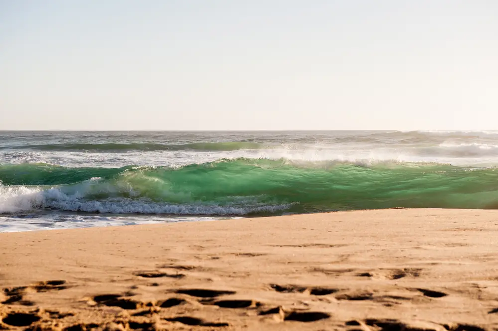 Johanna beach campground. Johanna beach in Cape Otway, Victoria, Australia