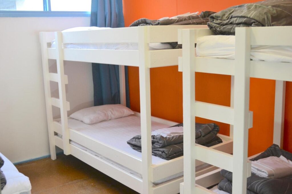 Dormitory accomodation for budget travellers at Apollo Bay Backpackers