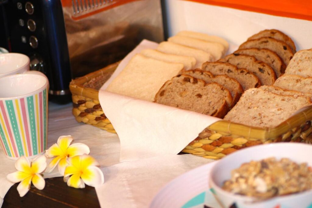 Delicious complimentary breakfast to fill your belly before a big day out exploring the city of Sydney at Original Backpackers