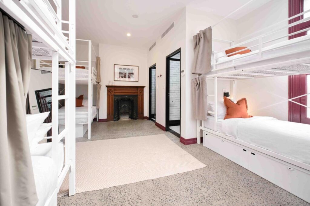 Clean well maintained and modern dormitories for a cosy stay over night at The Village Surry Hills