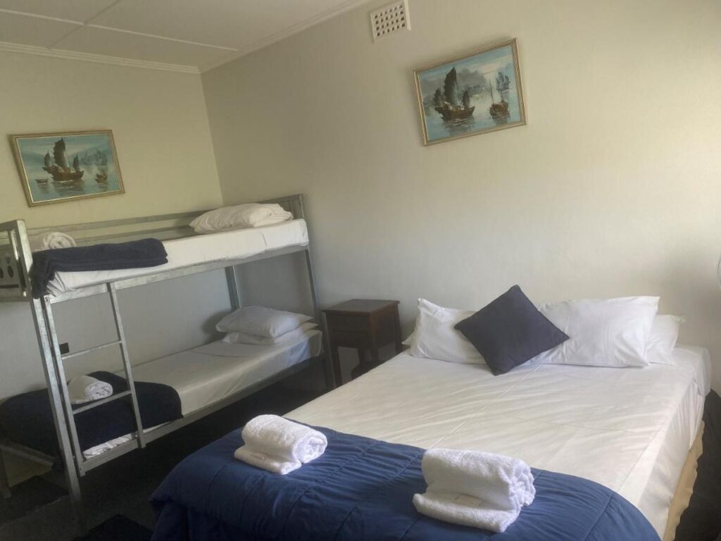 Shared room for travellers at Tin Can Bay Budget Accommodation
